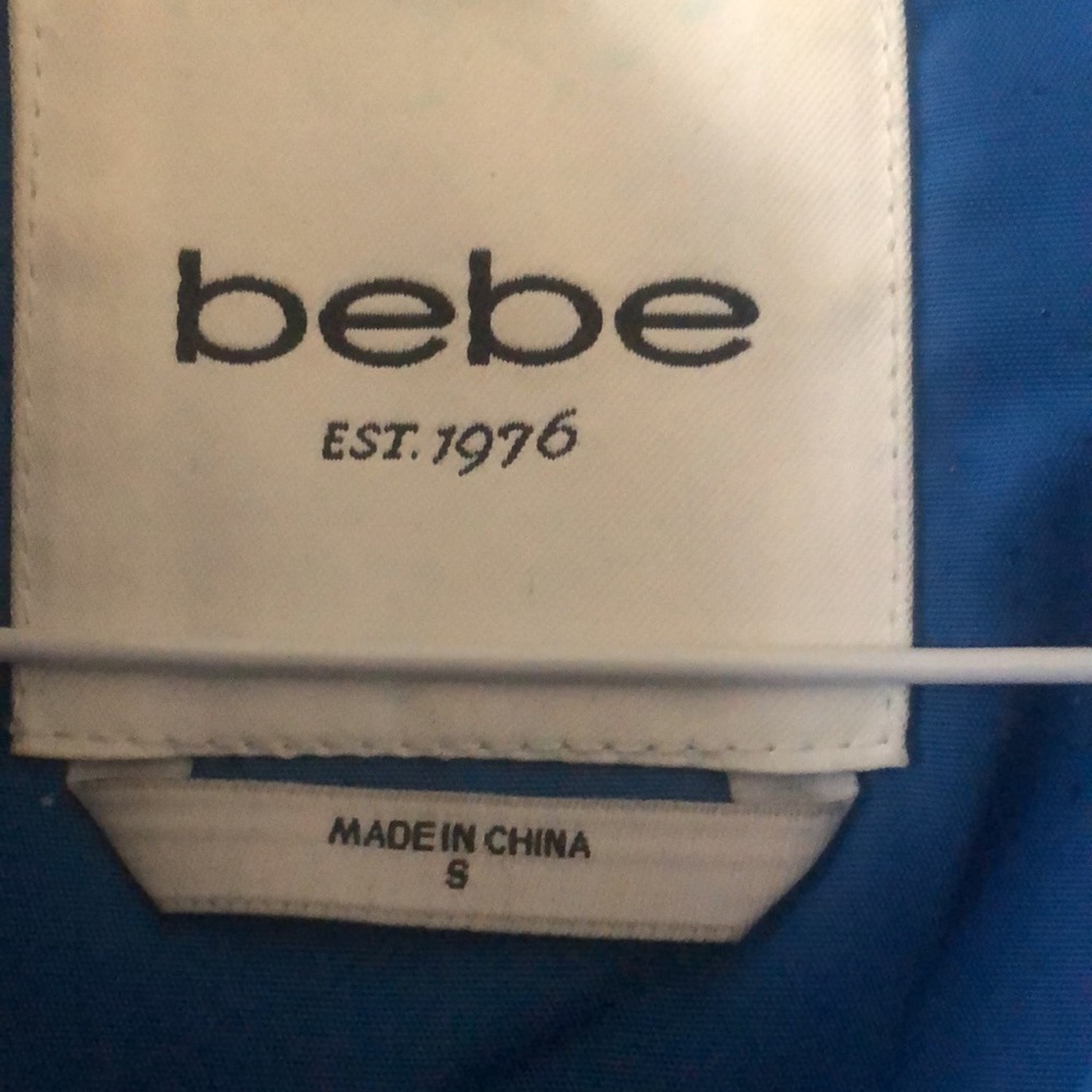 Bebe Small Spring Blue Jacket - image 2